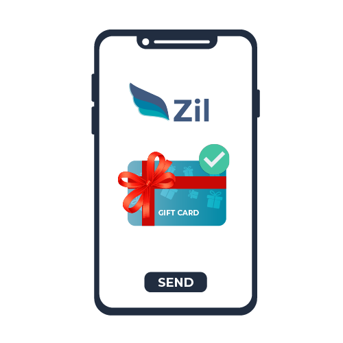 A Mobile Displays Gift Card API Sending Interface, Offer A Seamless Customer Experience