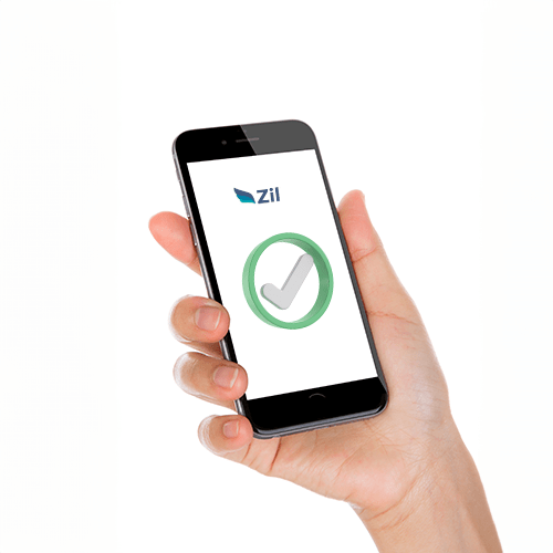 A Person Holding Up a Smartphone. Financial Services or Employer Initiatives Are Facilitated by the Get Paycheck Early App.