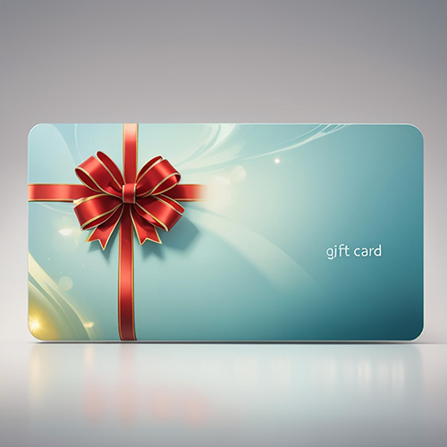 A Rectangular Digital Gift Cards