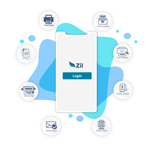 A Smartphone Featuring a Fee-Free Checking Account Option, Highlighting It as an Axos Bank Alternative with Zil