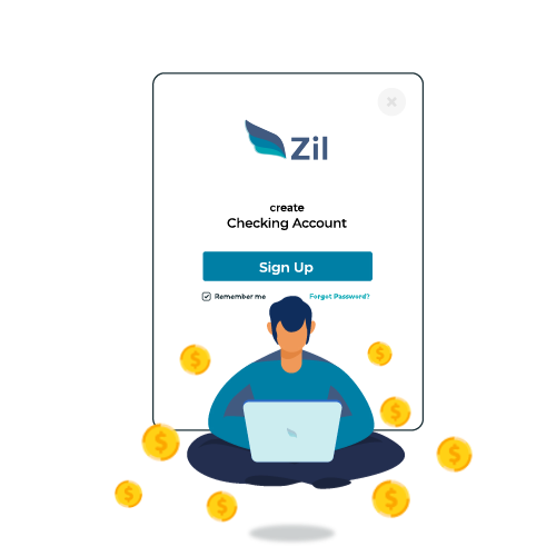 Open Multiple Banking Accounts Using Zil