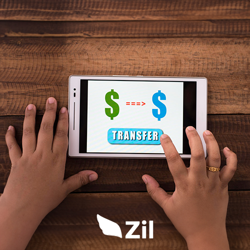 A Hand Using ACH, Or Wire Transfers To Send Funds, Accessible Payments ACH or Wire Transfer Solutions for American Businesses