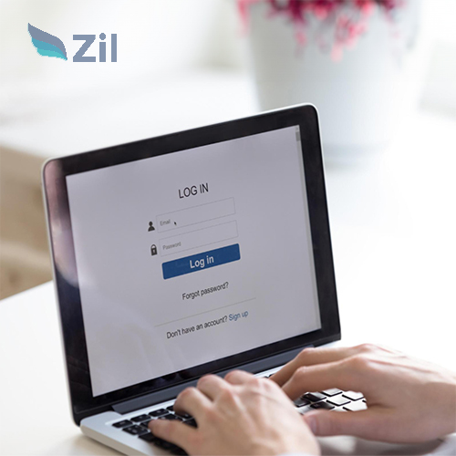 A Screen Showing Checking Account Online Login Page. Enhanced and Advanced Financial Payments