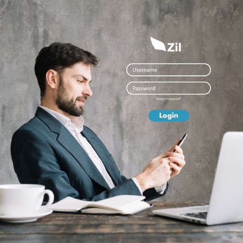 A Man Using a Mobile Phone. He Opens a N26 Alternative Account Online Easily