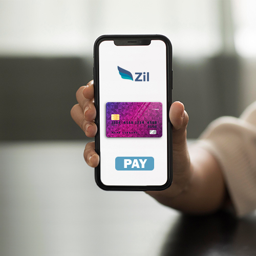 A Hand Holding a Smartphone Showing Card. Empower Businesses with the Enhanced Financial Control of Instant Virtual Card.