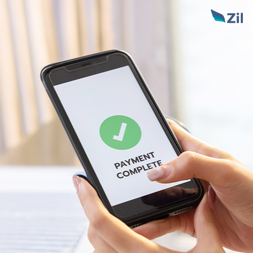 A Smartphone Showing Online ACH Payments Interface. Maximize Financial Control with Best Checking Accounts