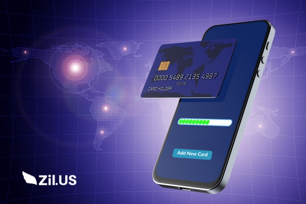 A Smartphone Showing Instant Virtual Card, Effortless Payment Solutions for Businesses